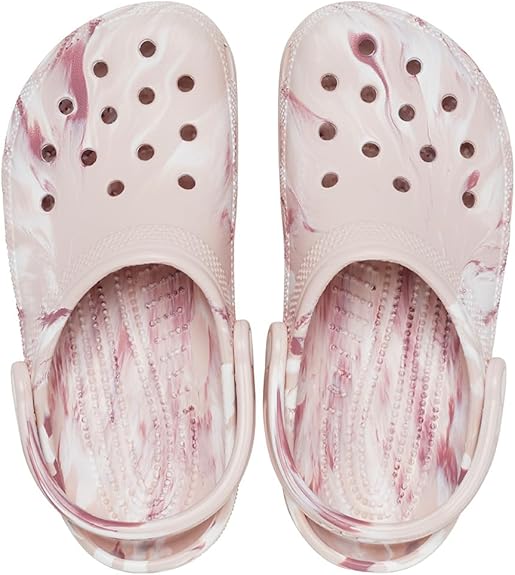 Crocs Unisex-Adult Classic Marbled Tie-dye Clog - Crowned Bag