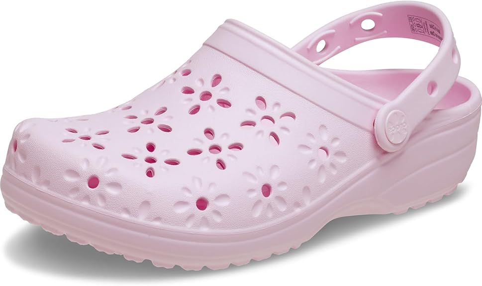 Crocs Unisex Adult Floral Classic Clogs - Crowned Bag