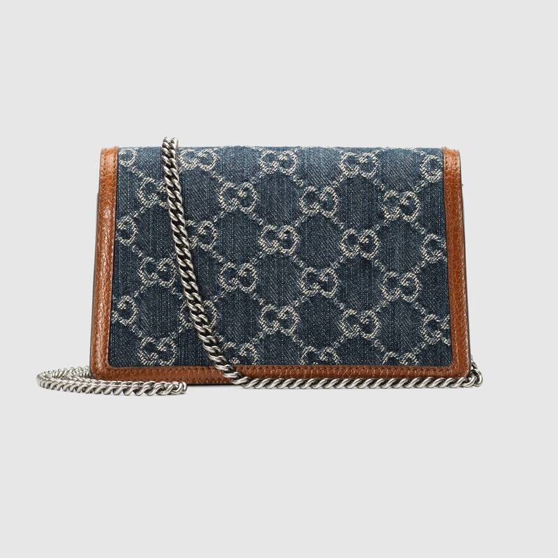 Gucci Dionysus Super Mini Denim Bag Gucci