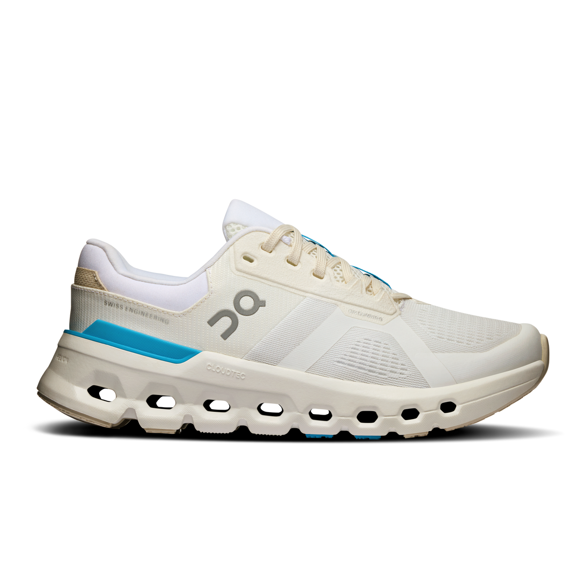 On Running Women's Cloudrunner 2 Shoes - White / Horizon On Running
