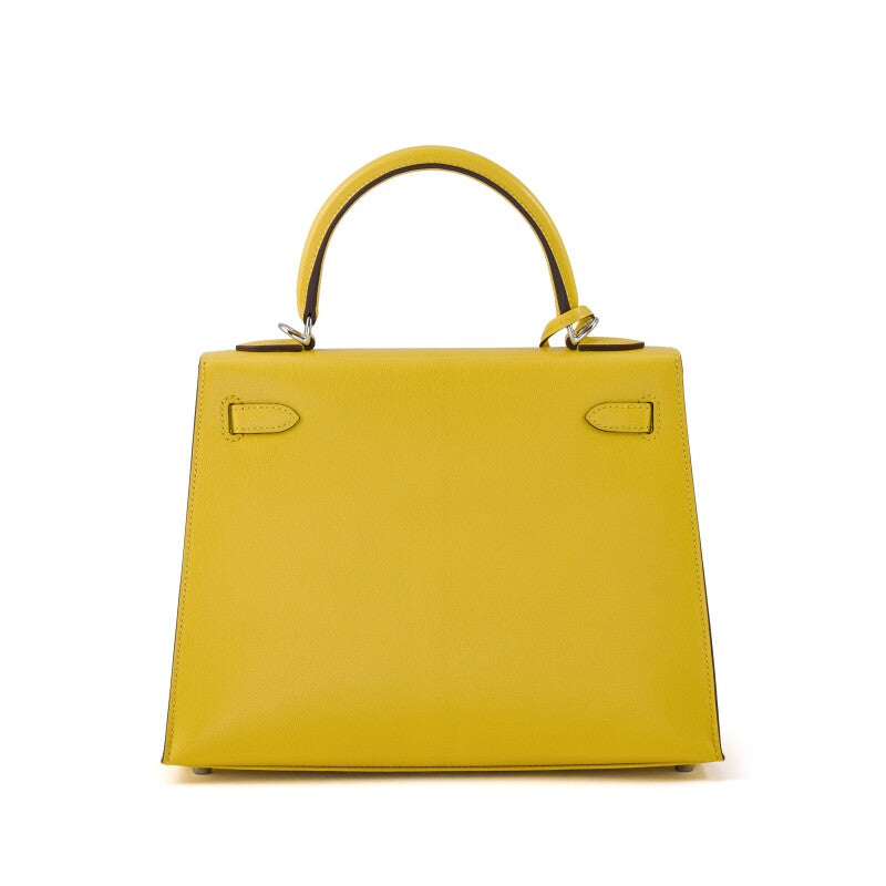 Jaune de Naples Chèvre Mysore Kelly 25 Sellier Palladium Hardware, 2025