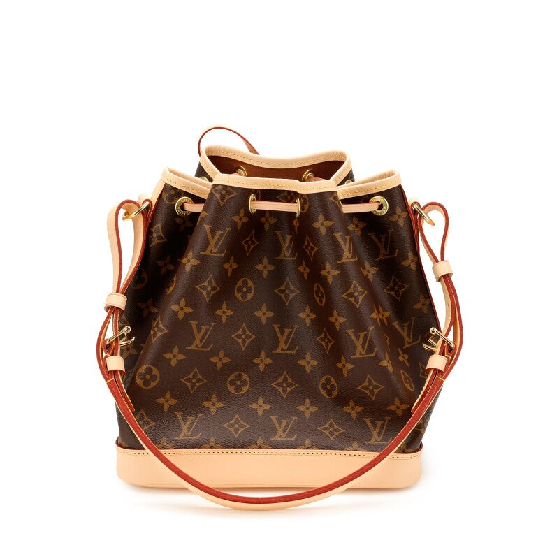 Ebene Monogram Coated Canvas Petit Noé Gold Hardware, 2021-2022