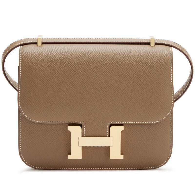 Etoupe Epsom Mini Constance 18 Permabrass Hardware, 2025