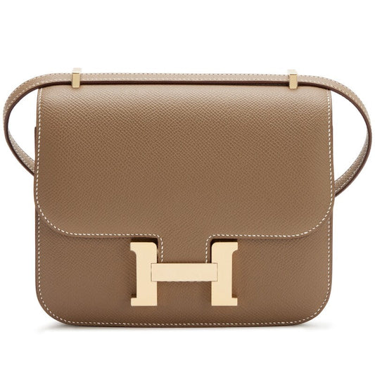 Etoupe Epsom Mini Constance 18 Permabrass Hardware, 2025