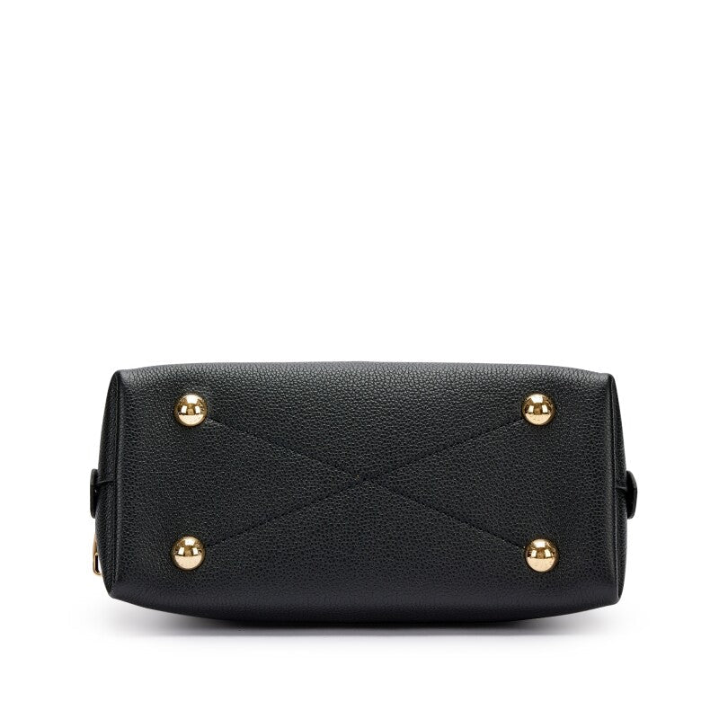 Black Monogram Empreinte Alma BB Gold Hardware