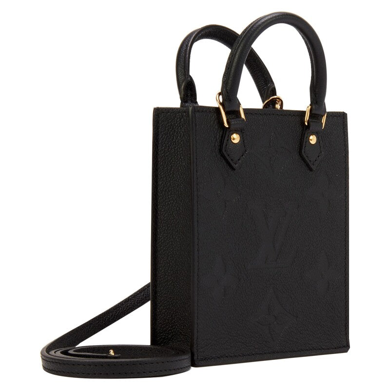 Black Giant Monogram Empreinte Petit Sac Plat Gold Hardware, 2021Black Giant Monogram Empreinte Petit Sac Plat Gold Hardware, 2021