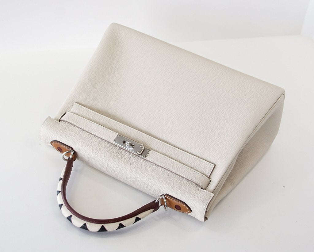 Hermès Kelly 32 Limited Edition Au Gallop Bag Crowned Bag