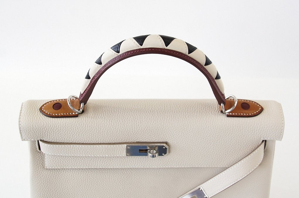 Hermès Kelly 32 Limited Edition Au Gallop Bag Crowned Bag