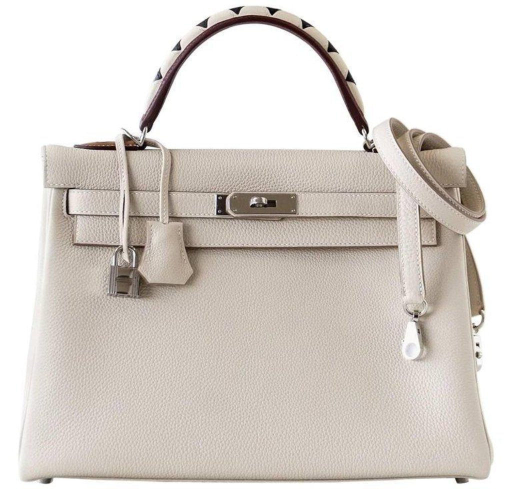 Hermès Kelly 32 Limited Edition Au Gallop Bag Crowned Bag