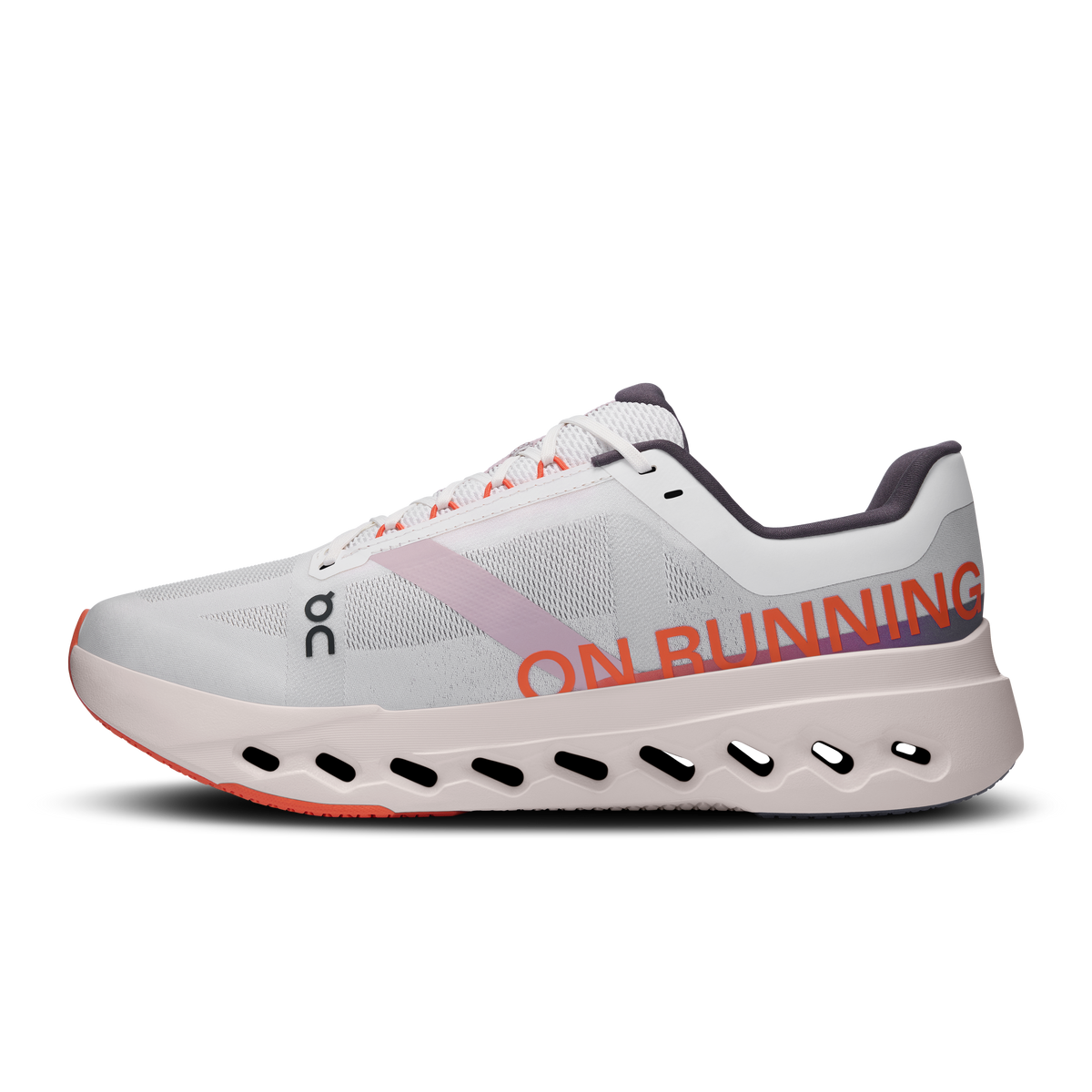 On Running Men's Cloudsurfer Next Shoes - White / Flame On Running