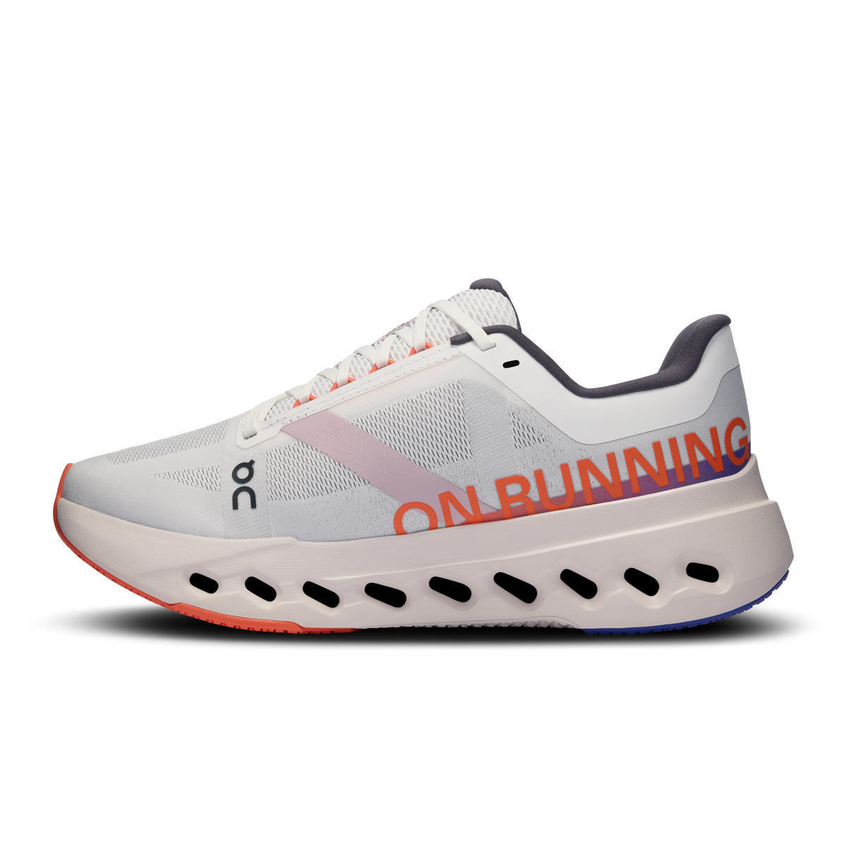 On Running Women's Cloudsurfer Next Shoes - White / Flame On Running