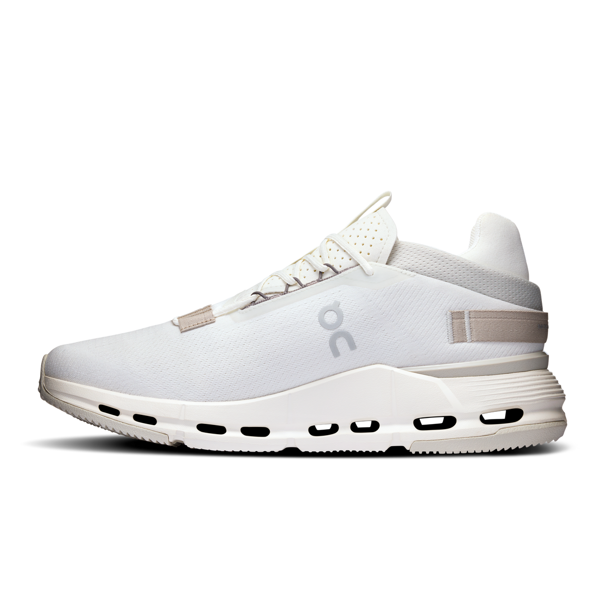 On Running Men's Cloudnova 2 Shoes - Ice / Sand On Running
