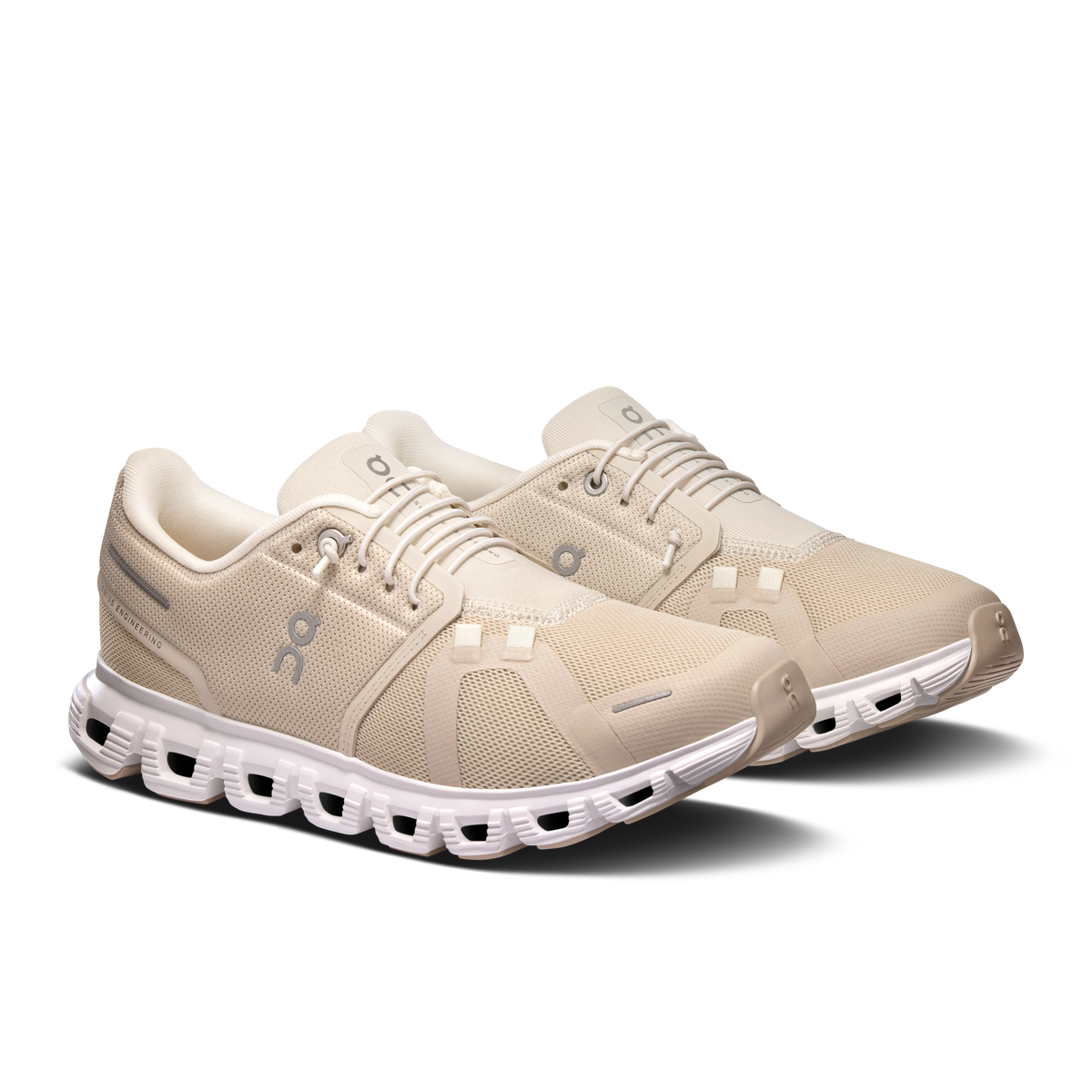 On Running Women's Cloud 6 Shoes - Pearl / White On Running