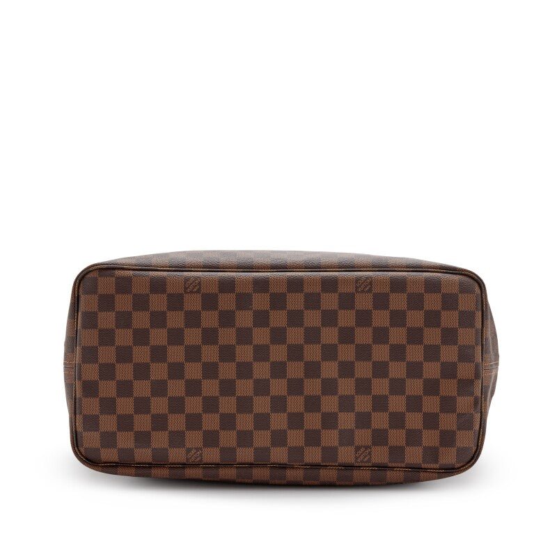 Ebene Damier Canvas Neverfull GM Goldtone Hardware, 2021-2022 - Crowned Bag