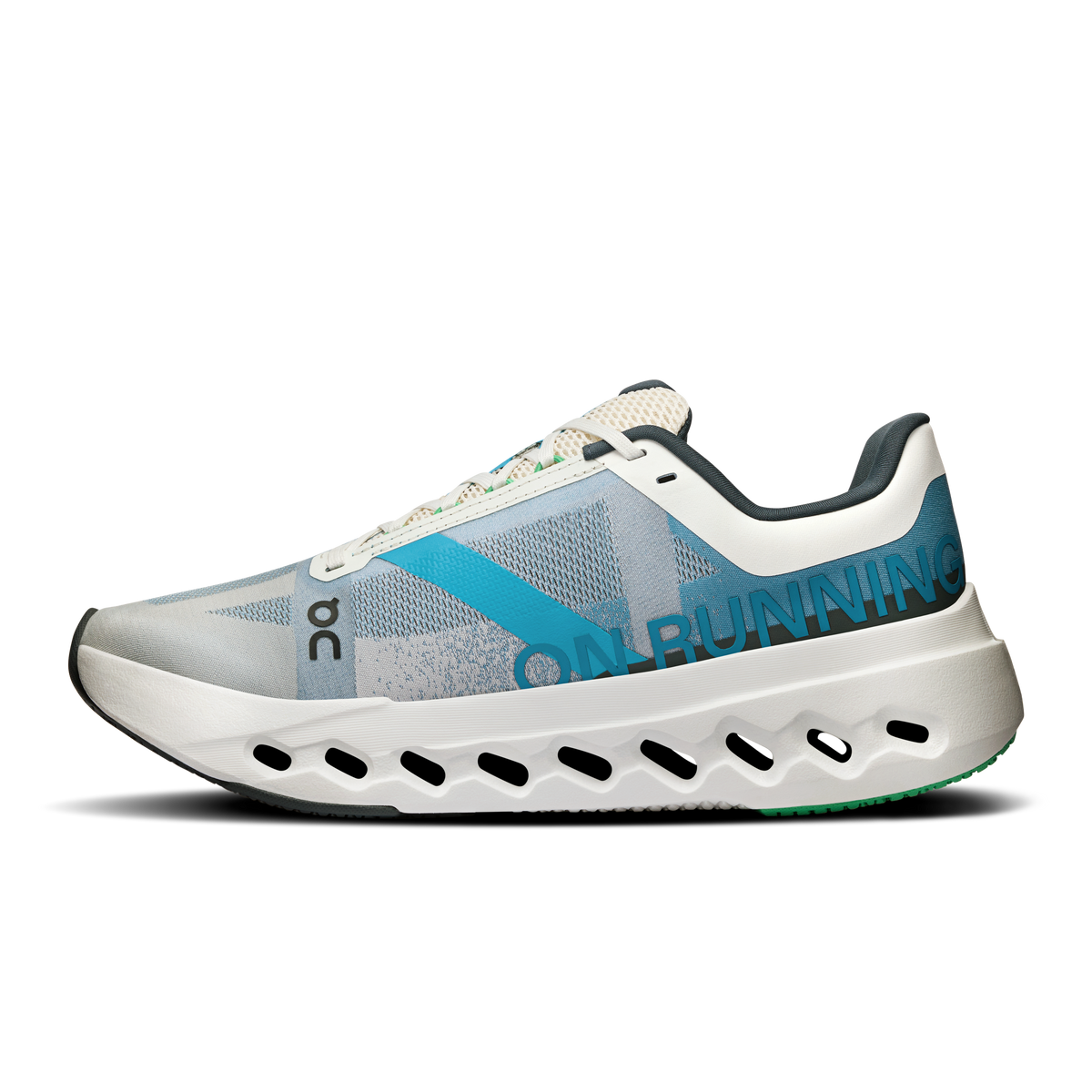 On Running Women's Cloudsurfer Next Wide Shoes - Niagara / White On Running