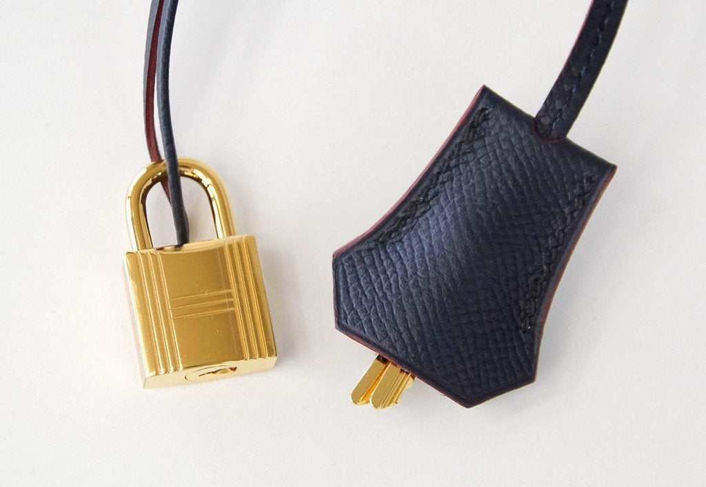 Hermès Birkin 35 Two-Tone Limited Edition Epsom Bag Crowned Bag