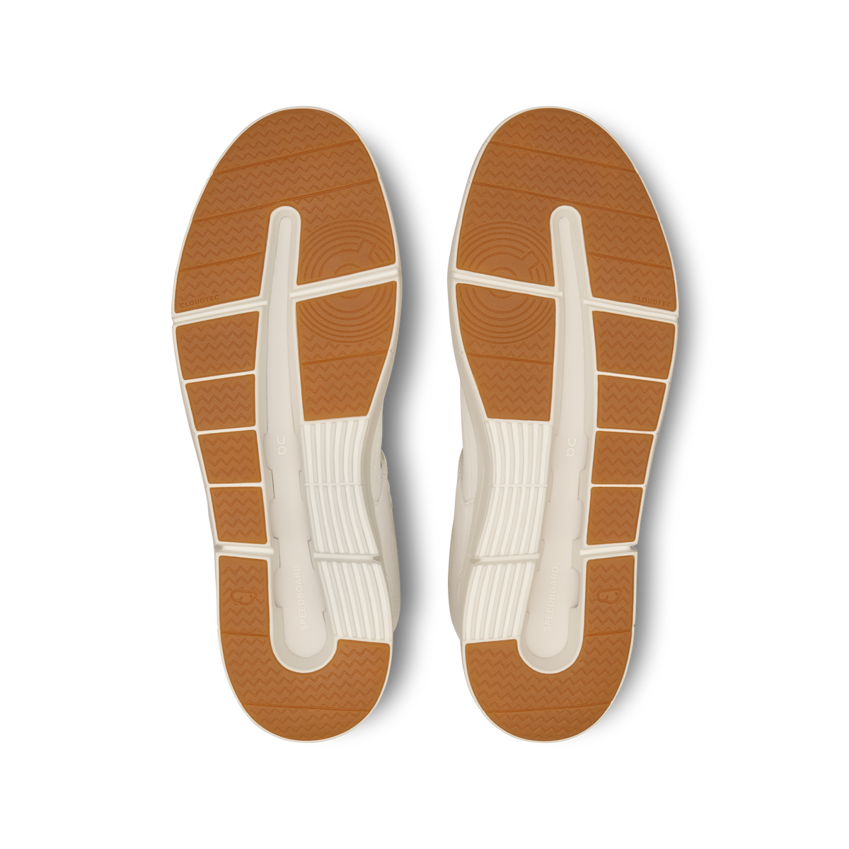 On Running Men's The Roger Clubhouse Mid Shoes - White / Sand On Running