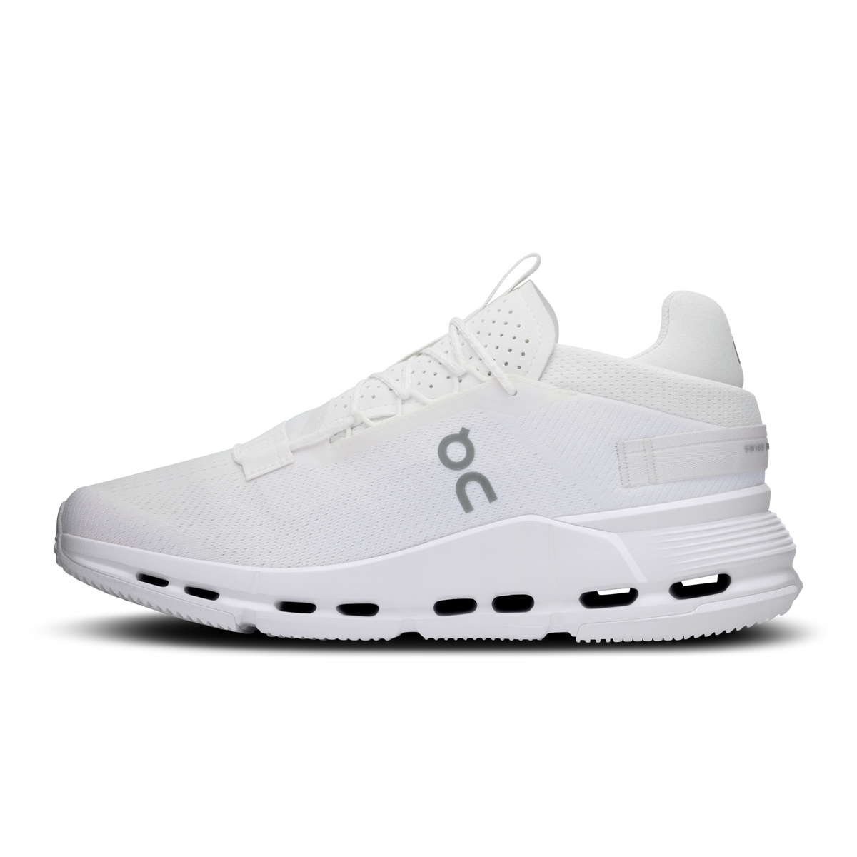 On Running Men's Cloudnova 2 Shoes - All White On Running