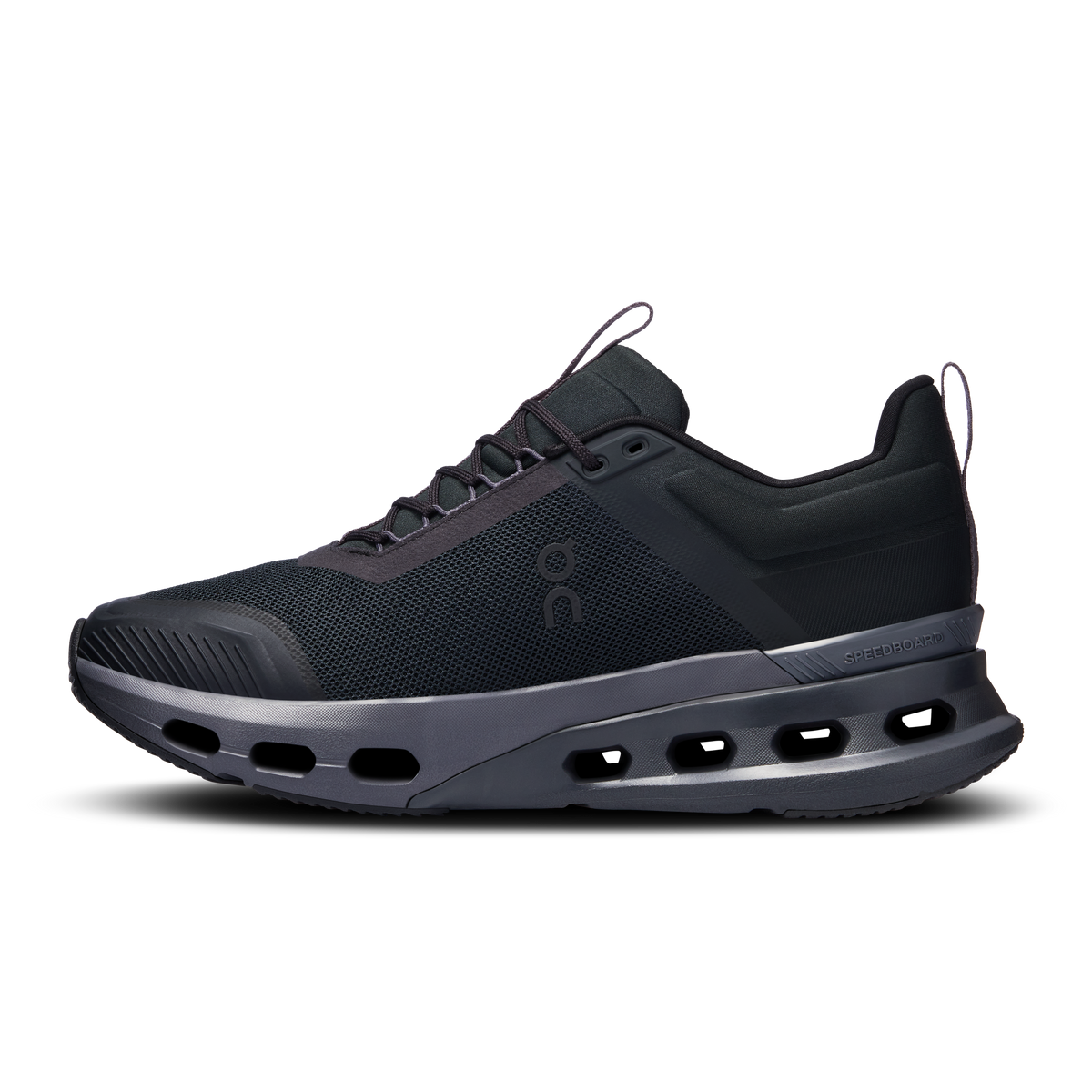 On Running Women's Cloudnova X Shoes - Black / Eclipse On Running