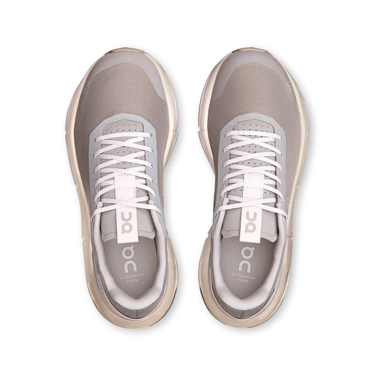 On Running Women's Cloudnova Form 2 Shoes - Fog / Lavender On Running