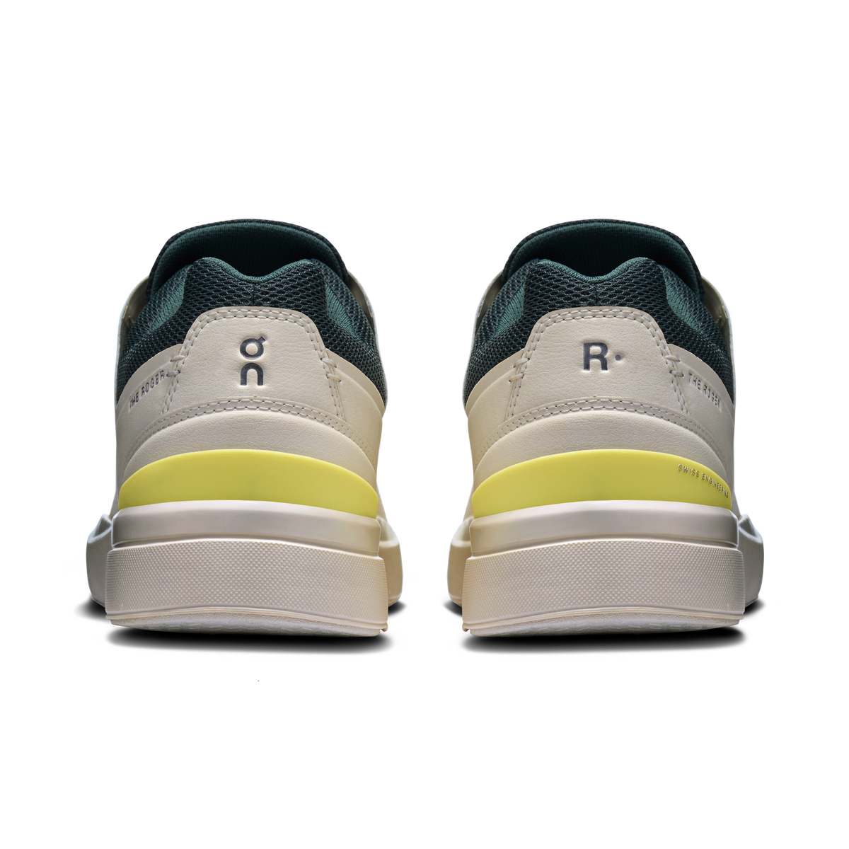On Running Men's The Roger Advantage Shoes - Ivory / Evergreen On Running