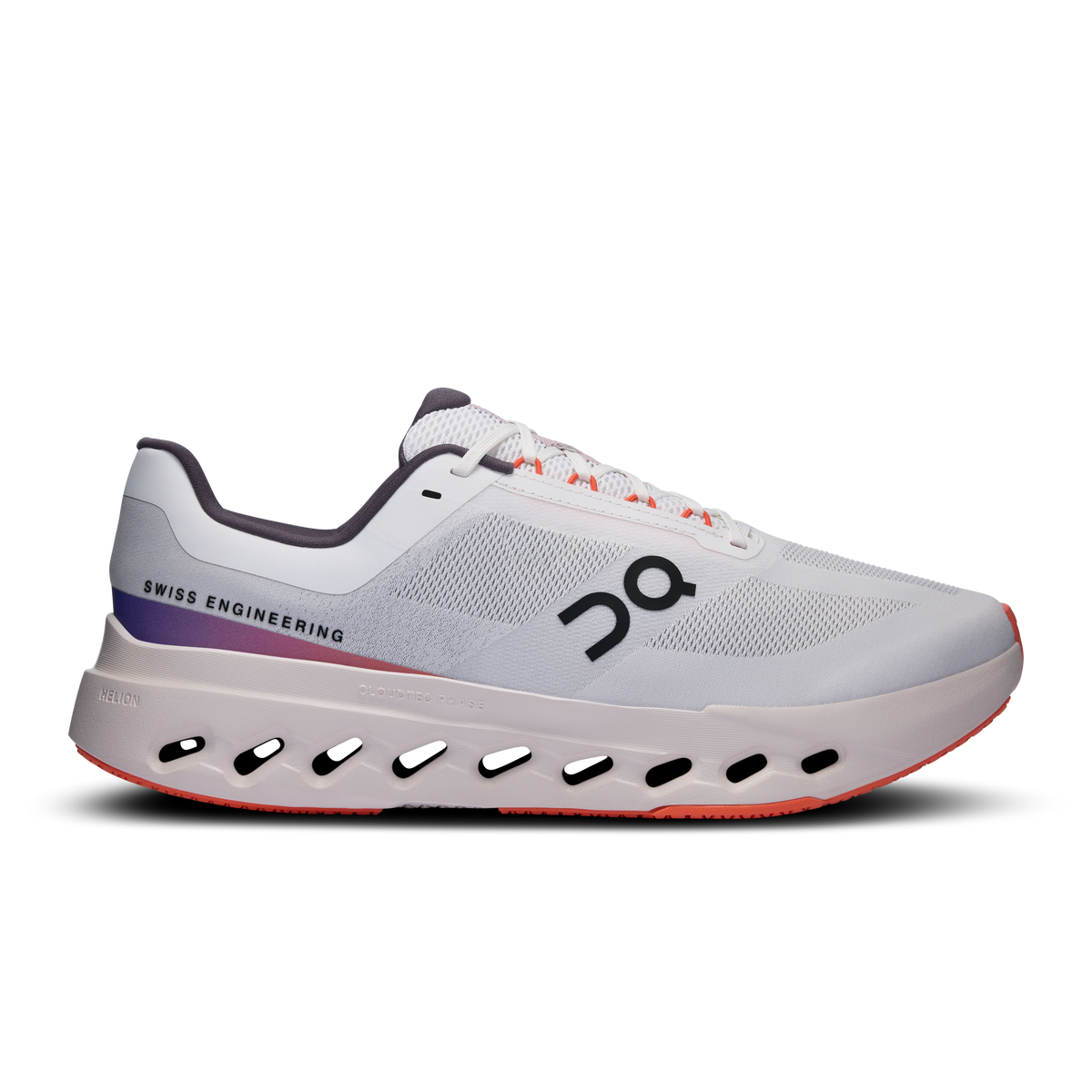 On Running Men's Cloudsurfer Next Shoes - White / Flame On Running