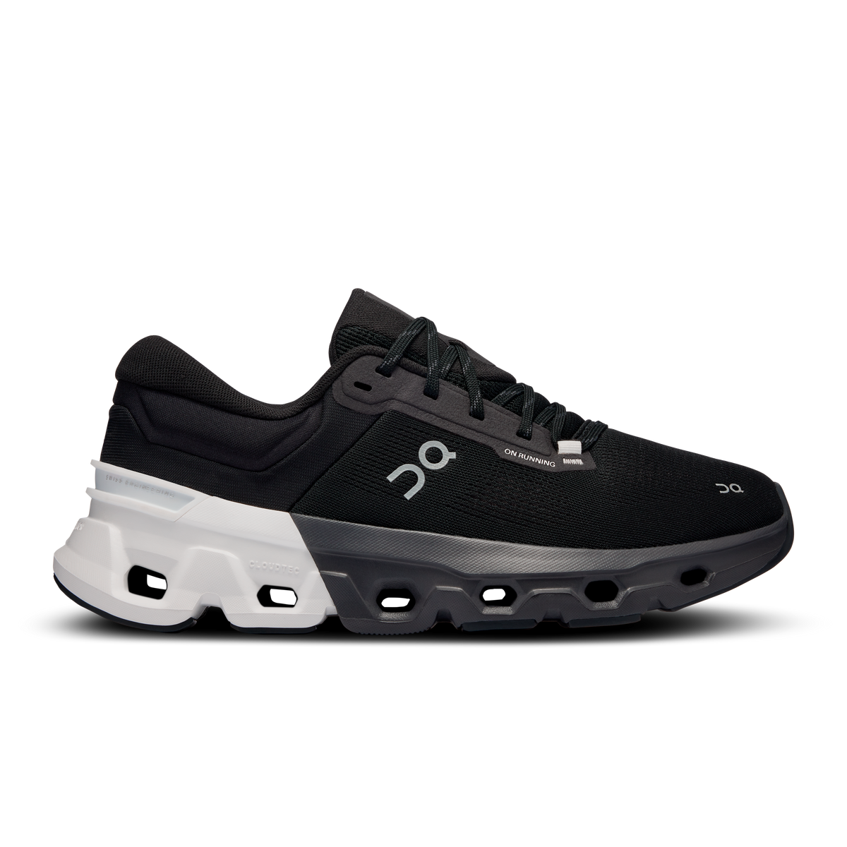 On Running Men's Cloudflyer 5 Shoes - Black / White On Running
