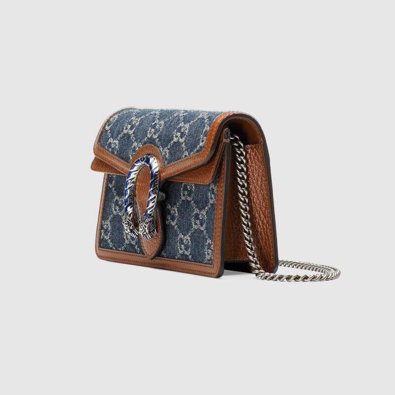 Gucci Dionysus Super Mini Denim Bag Gucci