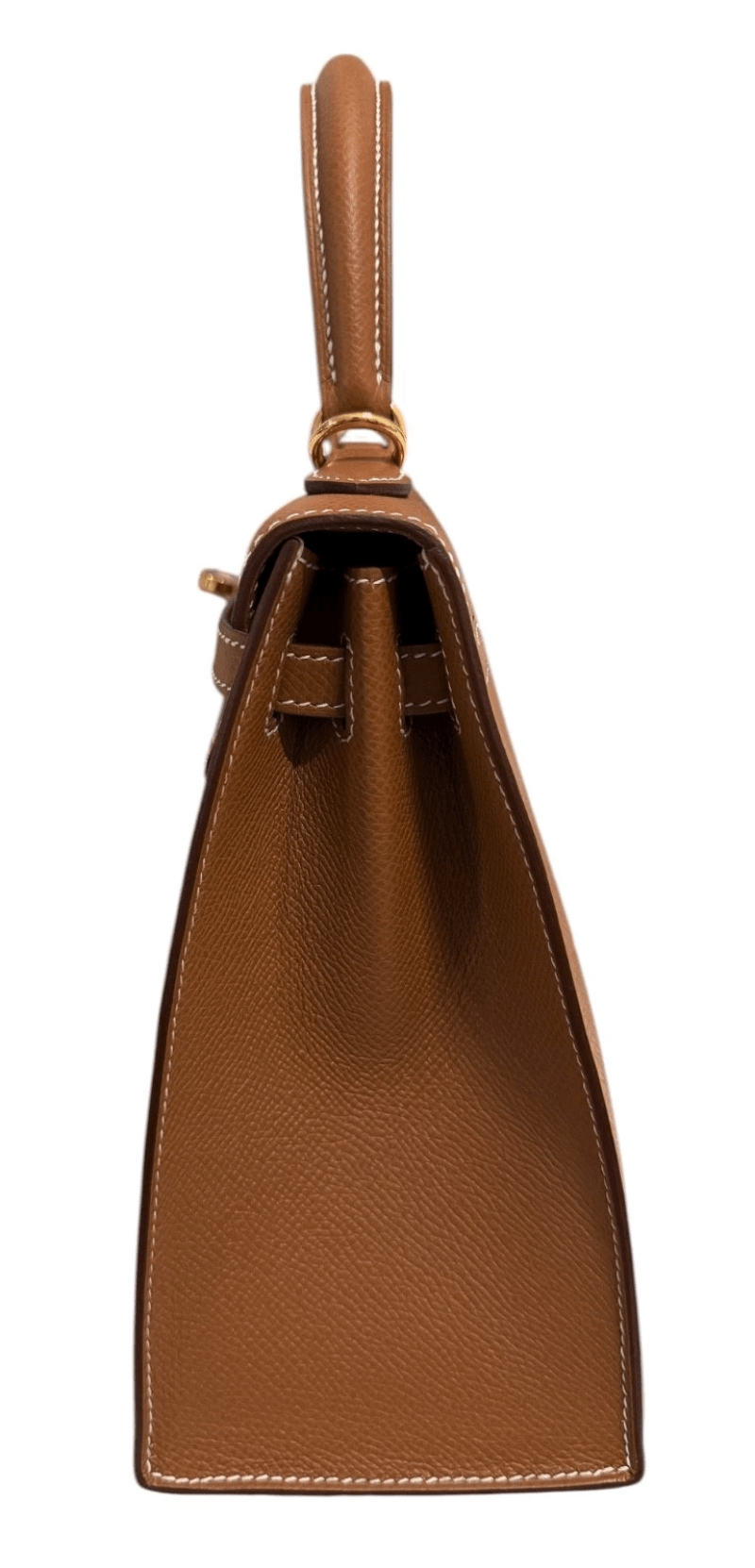 Gold Epsom Sellier Kelly 25 Gold Hardware, 2022 - Crowned Bag