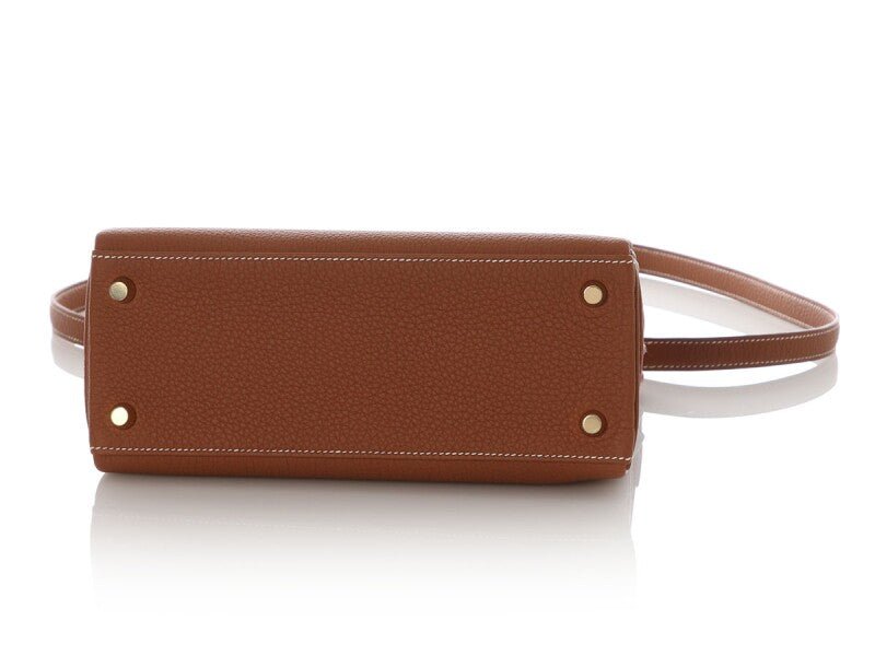 Gold Togo Retourne Kelly 25 Gold Hardware, 2025 - Crowned Bag