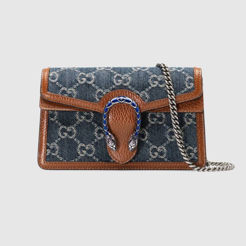 Gucci Dionysus Super Mini Denim Bag Gucci