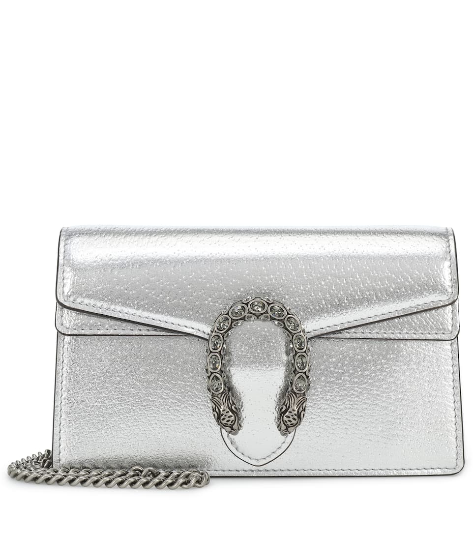 Gucci Dionysus Super Mini Silver Bag Gucci