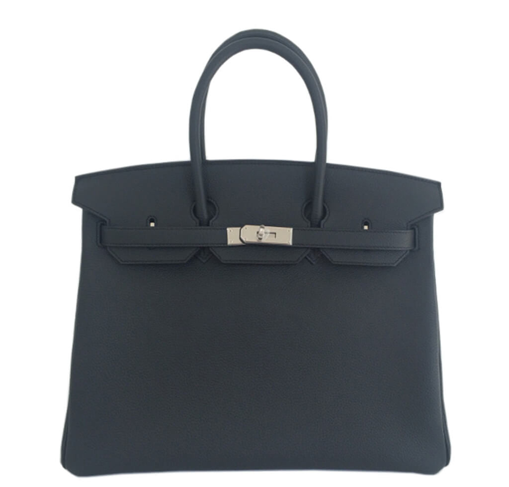 Hermès Birkin 30 Bag Plomb Togo Crowned Bag