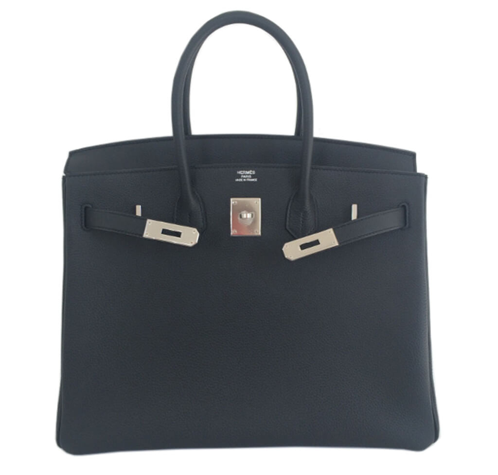 Hermès Birkin 30 Bag Plomb Togo Crowned Bag