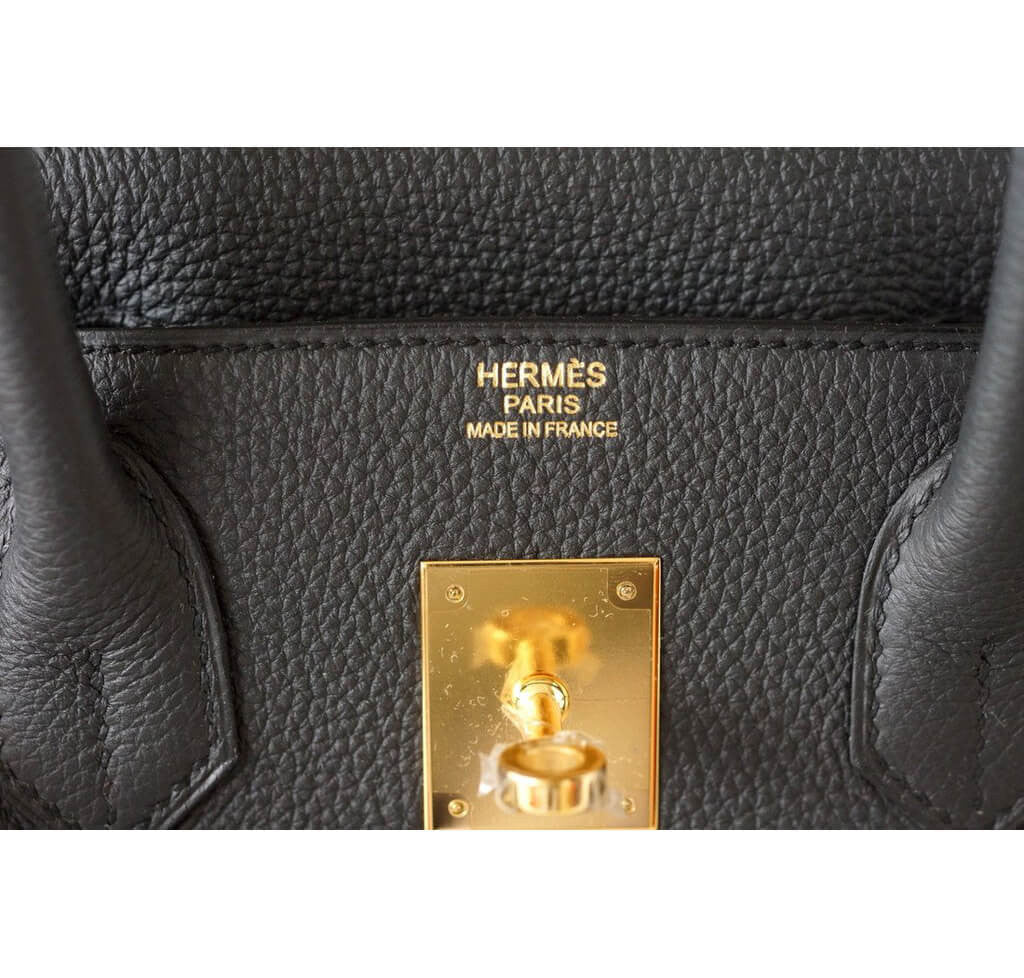 Hermès Birkin 30 Plomb Togo Bag Gold Hardware - Crowned Bag