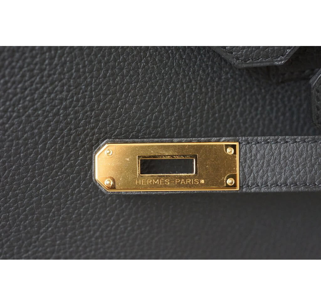 Hermès Birkin 30 Plomb Togo Bag Gold Hardware - Crowned Bag