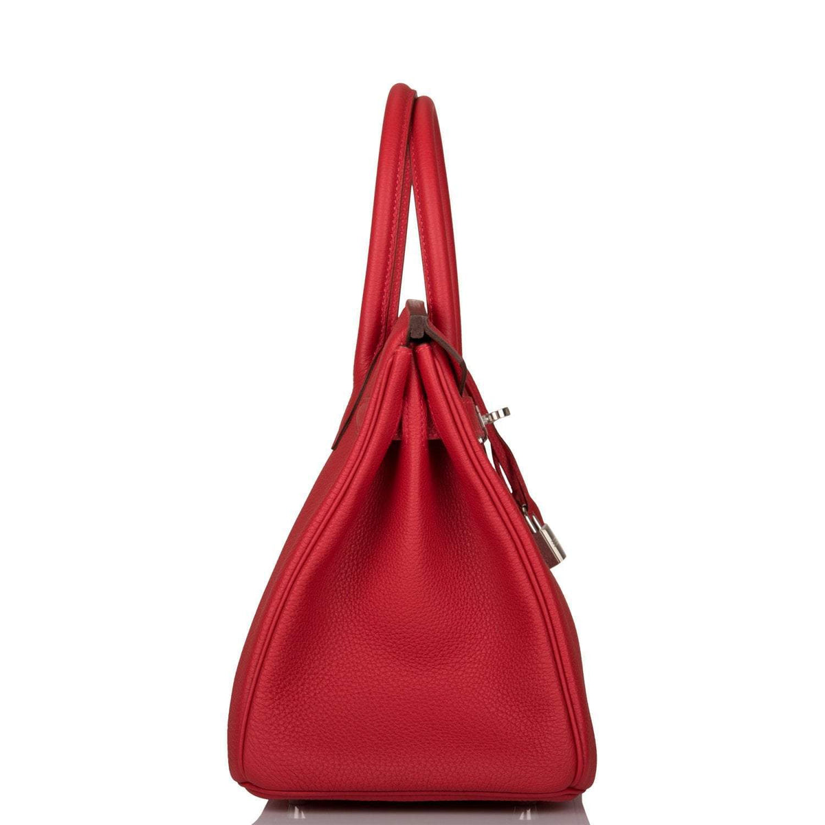 Hermes Rouge Casaque Verso Togo Birkin 30cm Palladium Hardware Hermes