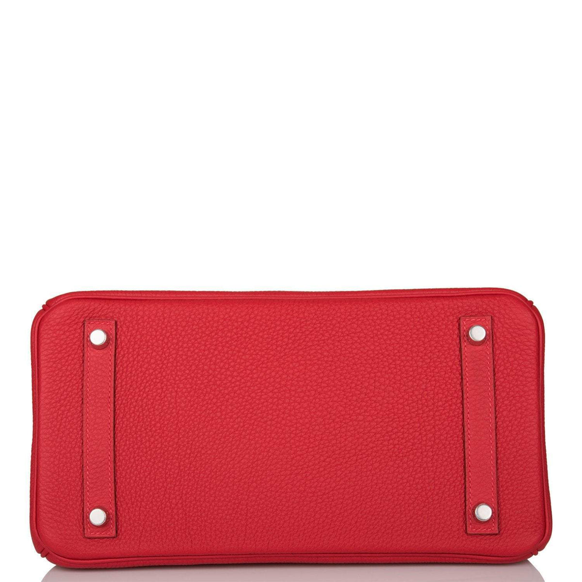 Hermes Rouge Casaque Verso Togo Birkin 30cm Palladium Hardware Hermes