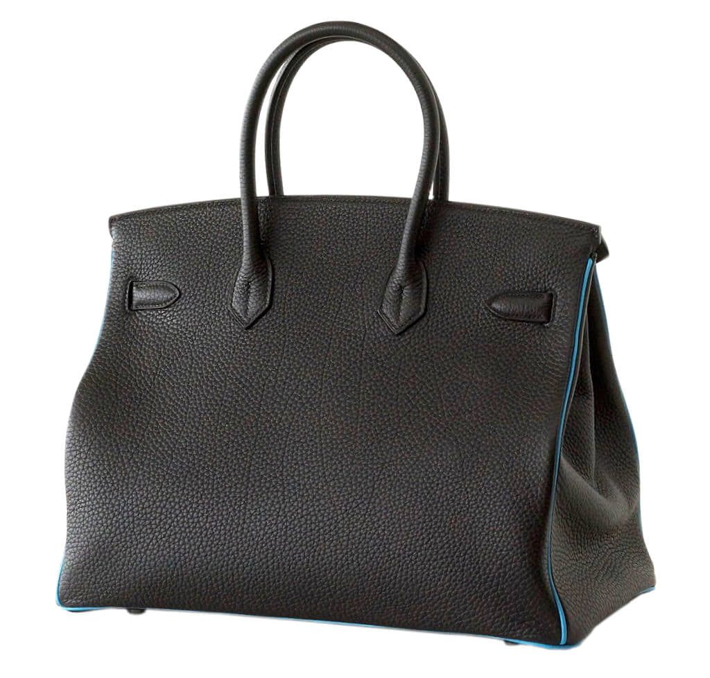 Hermès Birkin 35 Bag 2-Tone Special Order Horseshoe - Crowned Bag