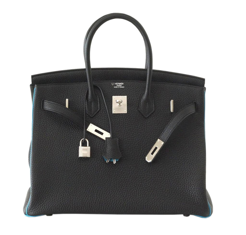 Hermès Birkin 35 Bag 2-Tone Special Order Horseshoe - Crowned Bag