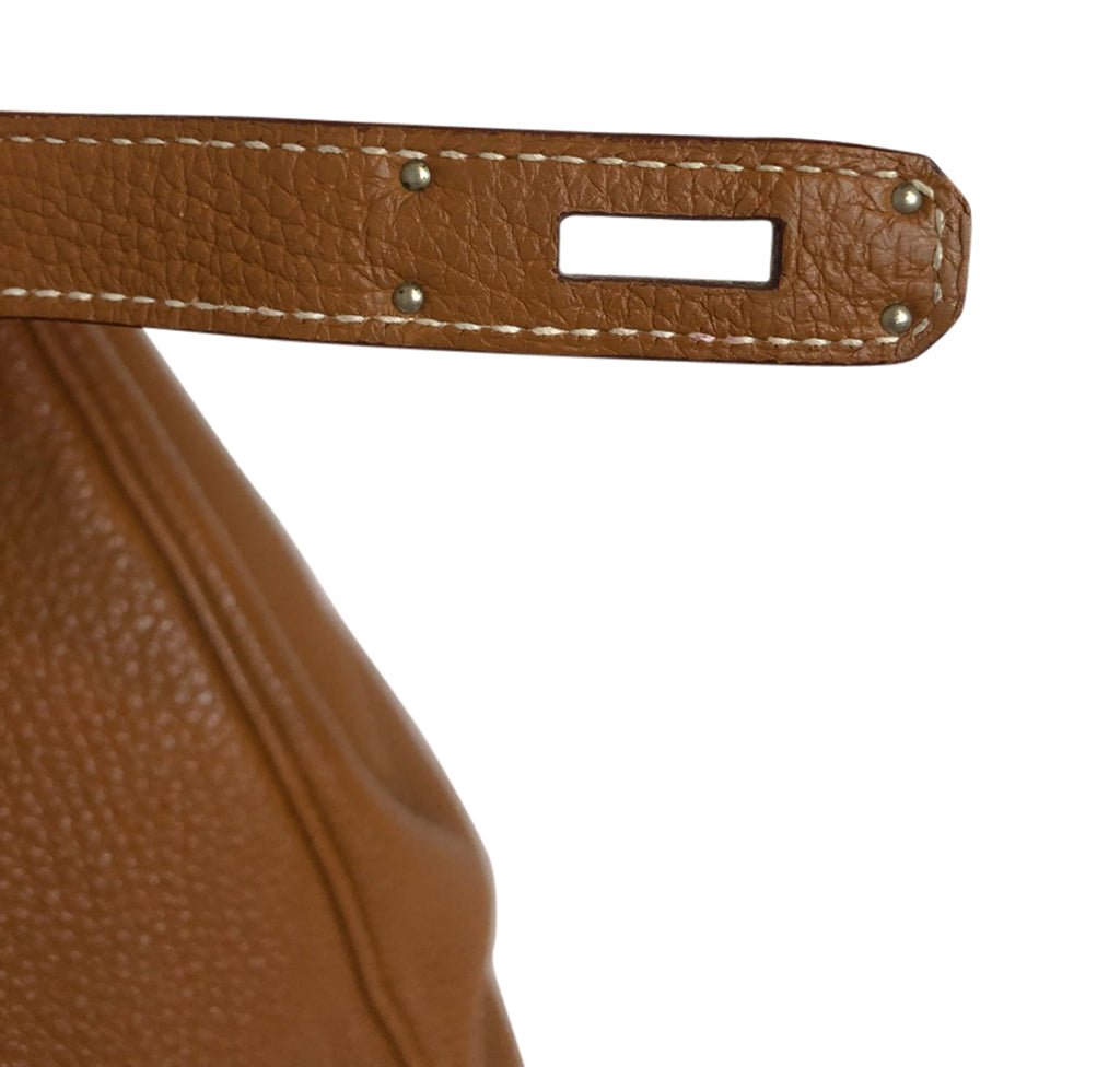 Hermès Birkin 35 Bag Gold Togo PHW - Crowned Bag