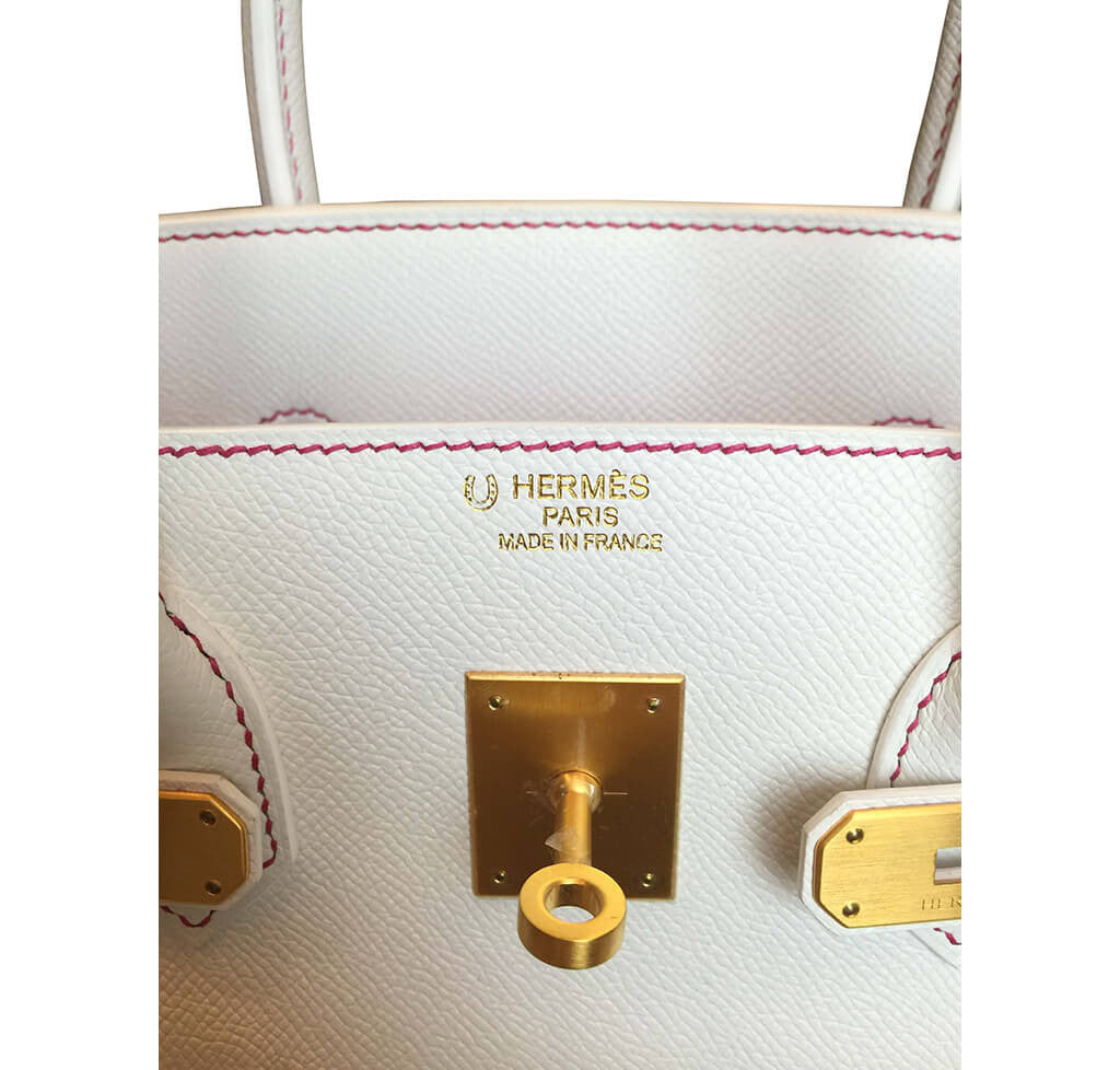 Hermès Special Order Birkin 35cm Bag Crowned Bag