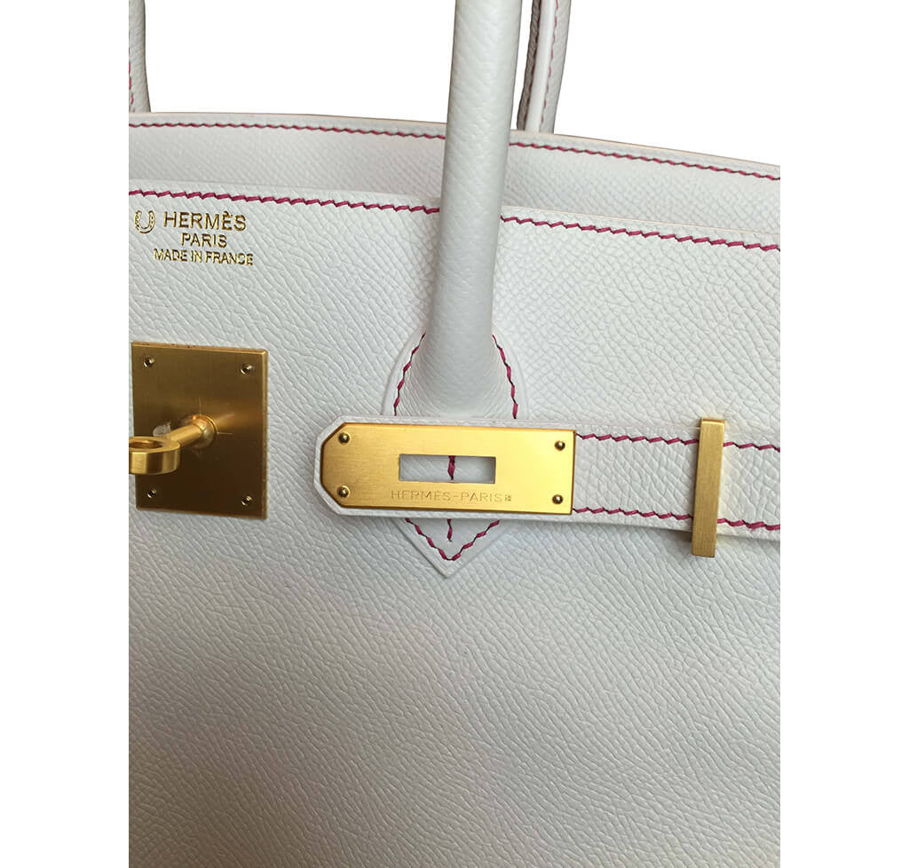 Hermès Special Order Birkin 35cm Bag Crowned Bag