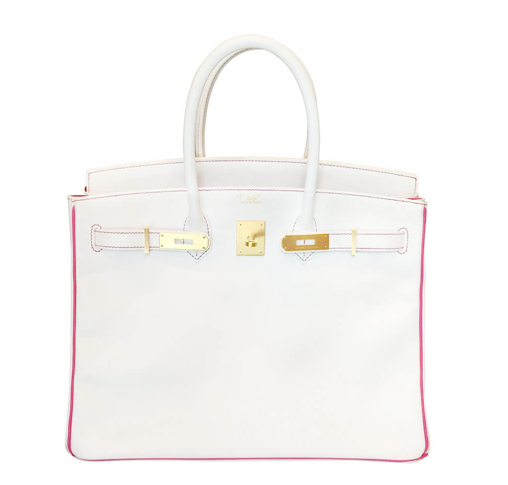 Hermès Special Order Birkin 35cm Bag Crowned Bag