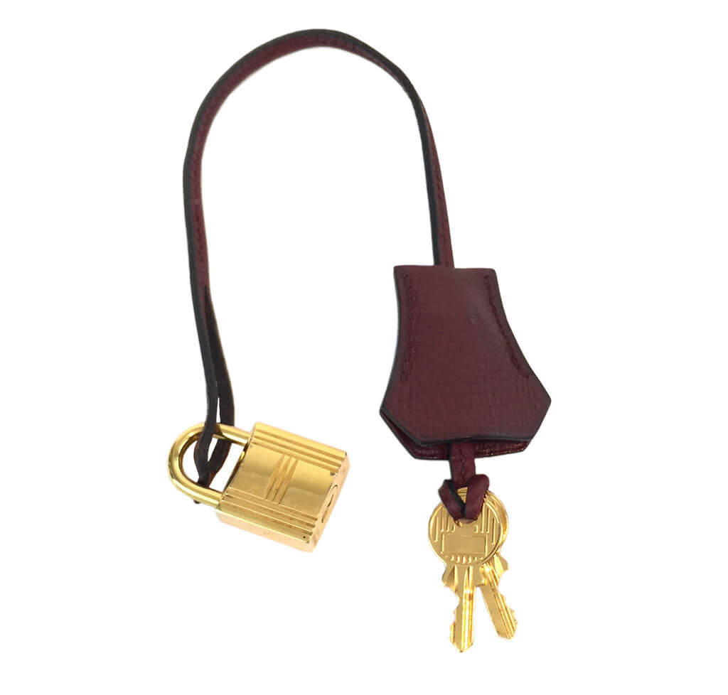 Hermès Rouge H Togo Birkin Bag 40 Crowned Bag