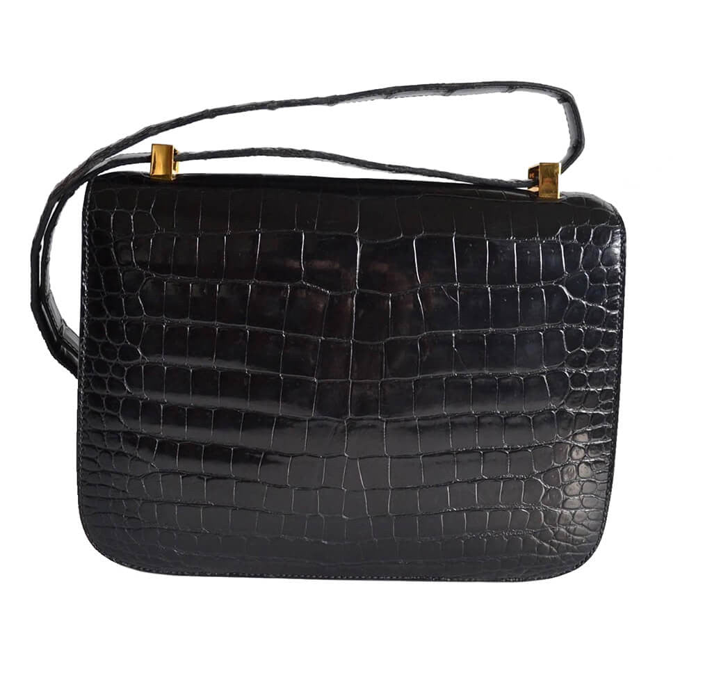 Hermès Constance 23 Vintage Bag Black - Crowned Bag