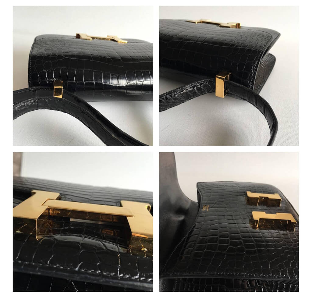 Hermès Constance 23 Vintage Bag Black - Crowned Bag