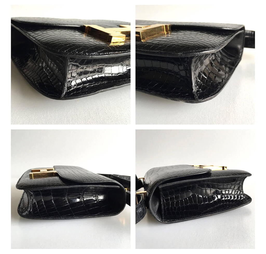 Hermès Constance 23 Vintage Bag Black - Crowned Bag