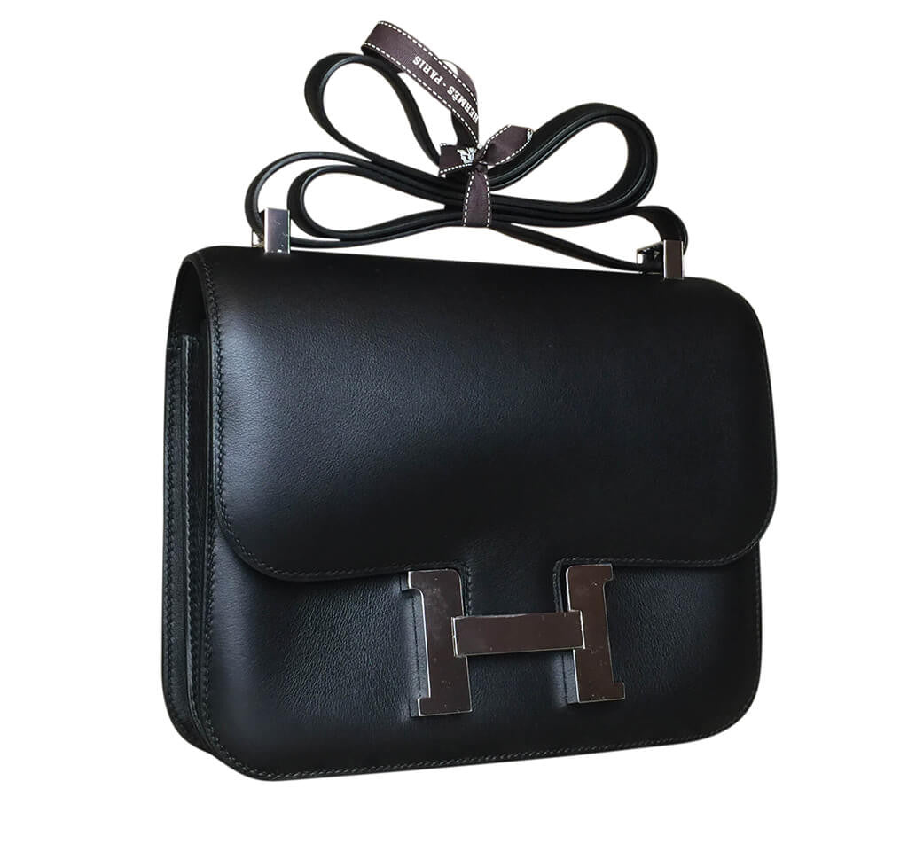 Hermès Constance 24 Bag Black Swift Crowned Bag