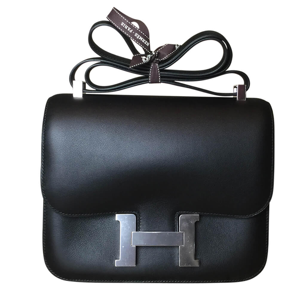 Hermès Constance 24 Bag Black Swift Crowned Bag